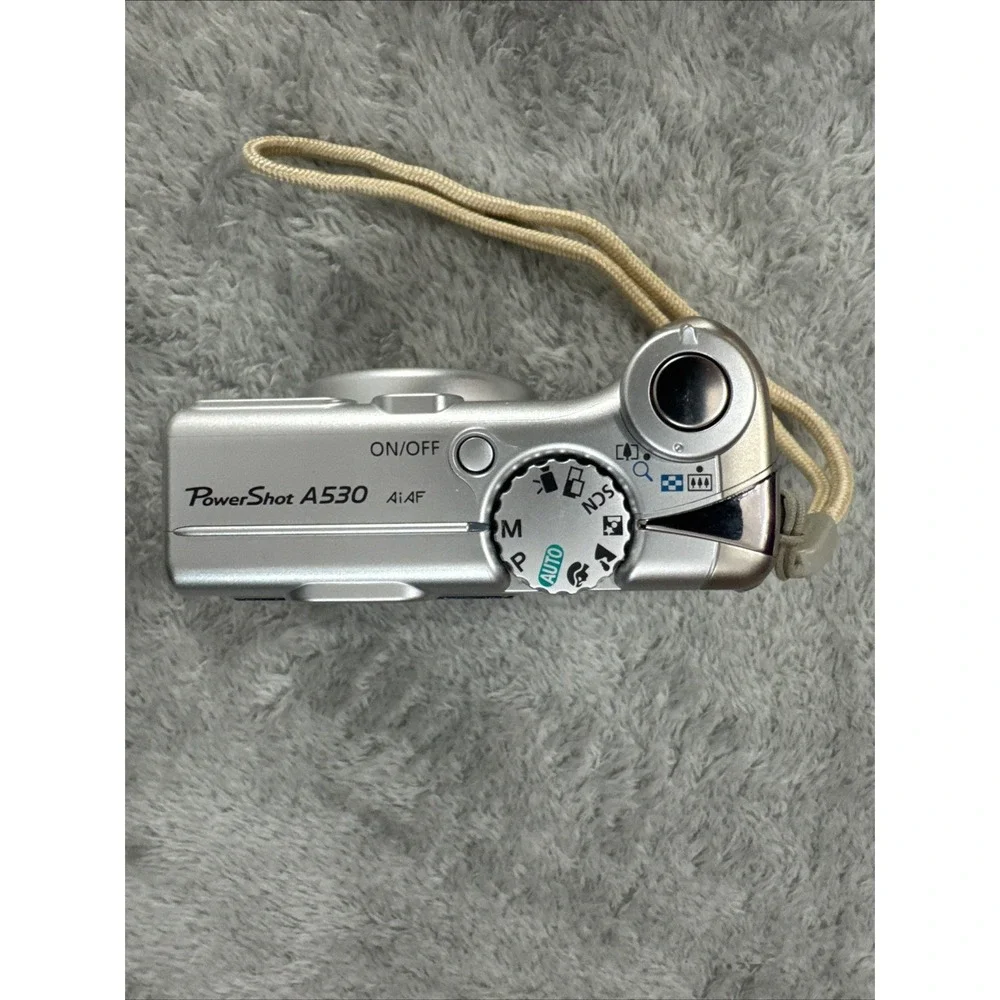 Canon PowerShot A530 Digital Camera 5MP CCD Vintage Digicam Point Shoot 16GB SD